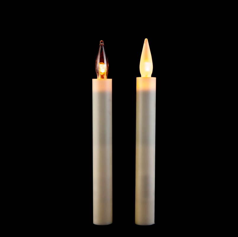 Battery Candles Lit
