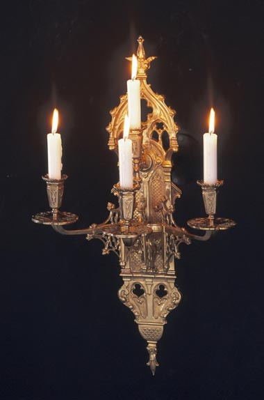 Gothic style wall light